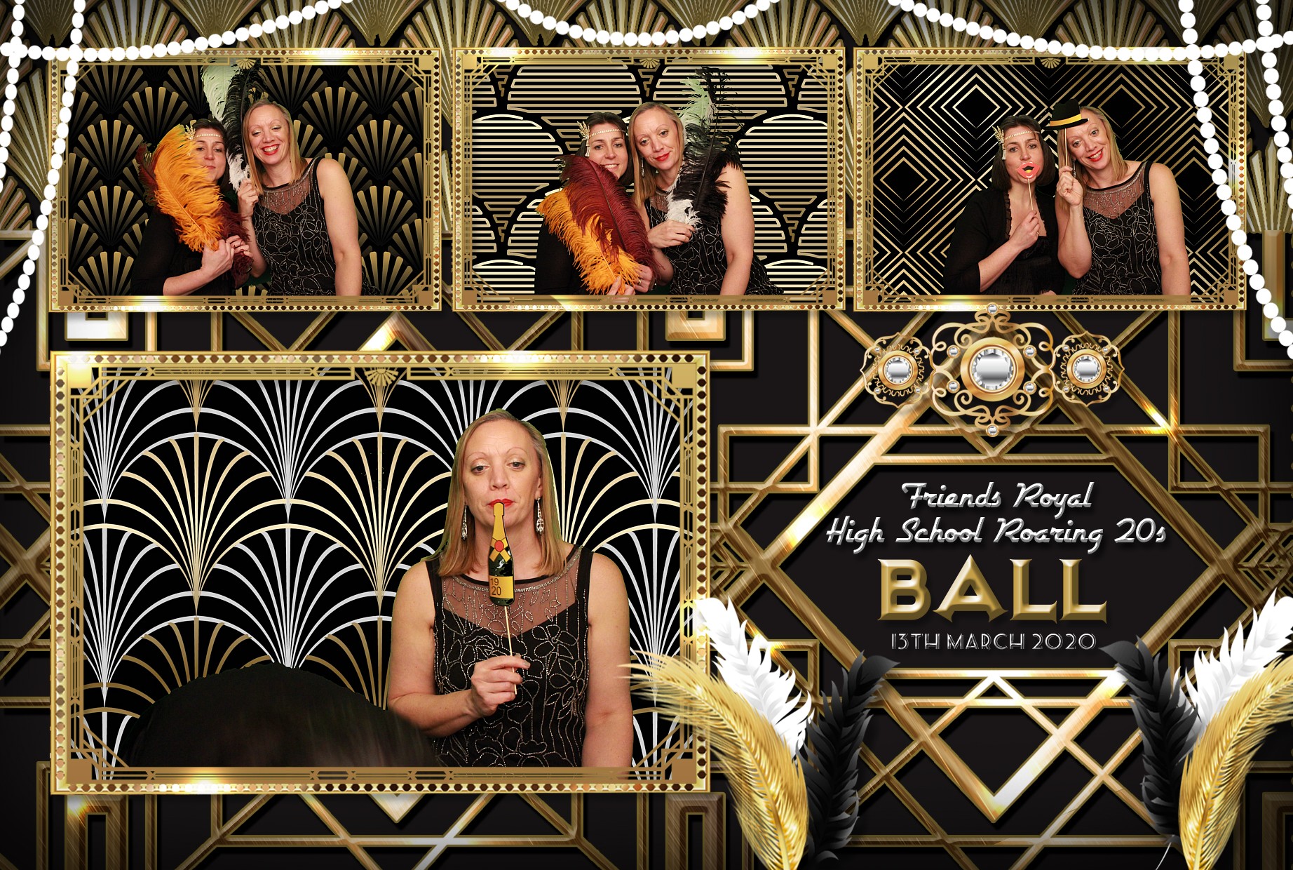 Friends Royal High School Roaring 20s Ball | View more photos from the event at gallery.myphotoboothexperience.co.uk/u/MyPhotoBoothExperienceLtd/Friends-Royal-High-School-Roaring-20s-Ball